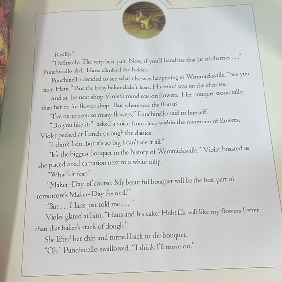 Punchinello and the Most Marvelous Gift by Max Lucado hardcover book - Picture 4 of 6